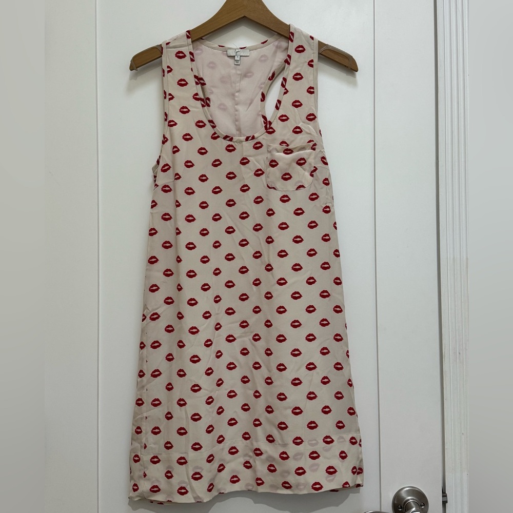 Joíe Adorable kisses cream dress (size s)